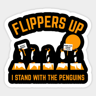 Resist-Penguin Sticker
